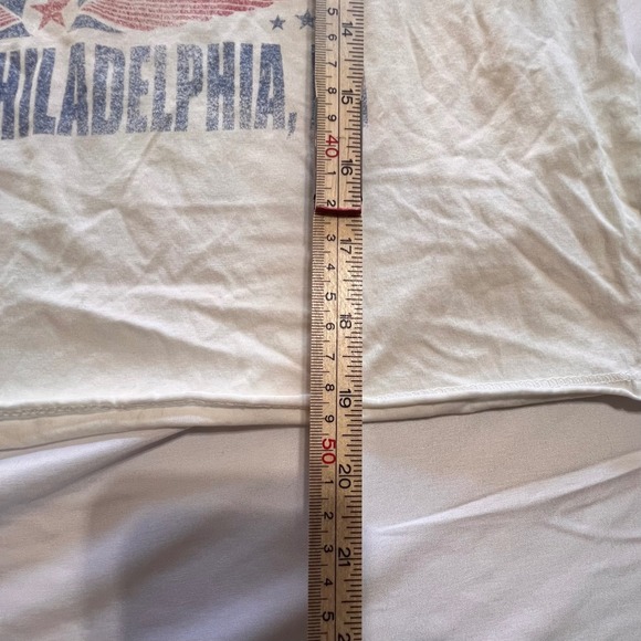 Aerosmith Large Long Sleeve Shirt Womens Cream Excellent 1976 Rocks Tour Graphic - Picture 4 of 10